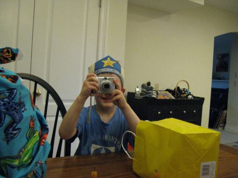 J really wanted a camera for his birthday. 